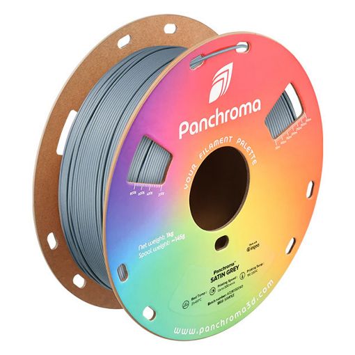 Εικόνα της Polymaker Panchroma Satin PLA Filament 1.75mm Spool of 1Kg Grey