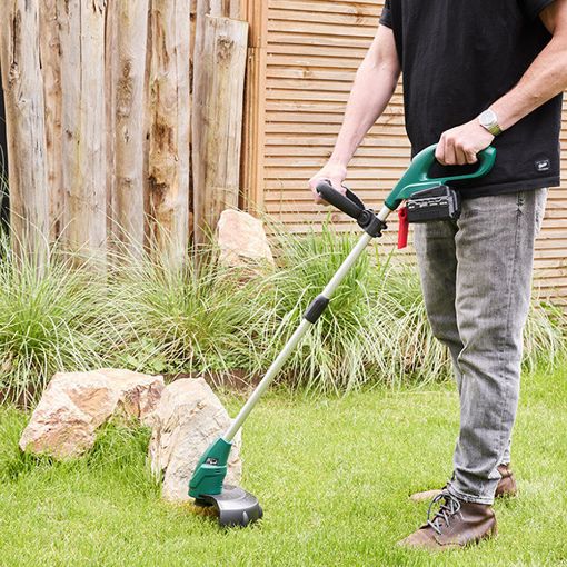 Εικόνα της Χλοοκοπτικό Μπαταρίας Wolfgang 20V 24cm Black/Green DHZ.WG.0240.015.XX