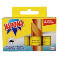 Εικόνα της Παγίδες για Μύγες Vapona με Κολλητική Ταινία 4τμχ