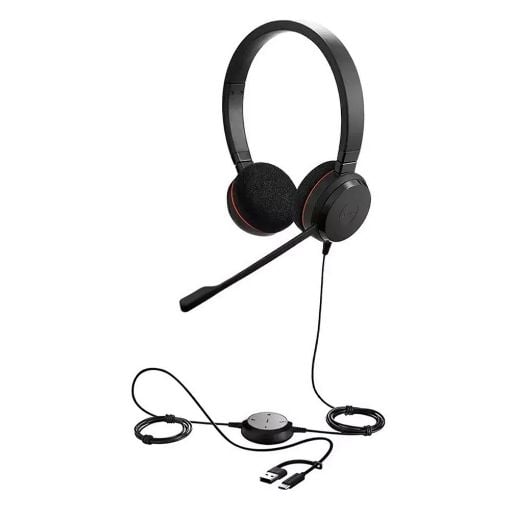 Εικόνα της Headset Jabra Evolve 20 MS Stereo USB-A/USB-C Black 4999-823-169