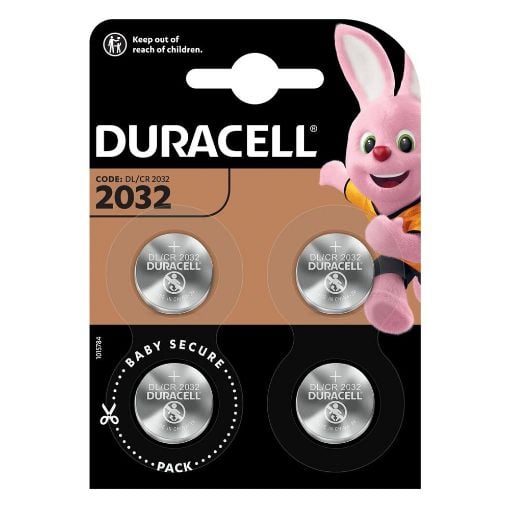 Εικόνα της Μπαταρίες Λιθίου Duracell CR2032 3V 4τμχ 17983
