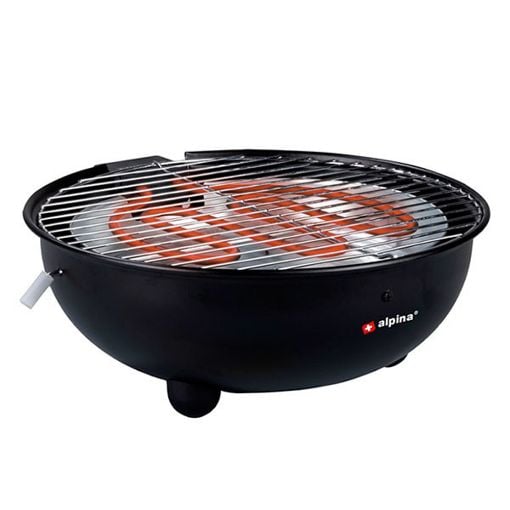Εικόνα της Ηλεκτρική Ψησταριά Barbeque Alpina 1250W 30cm Black 18208
