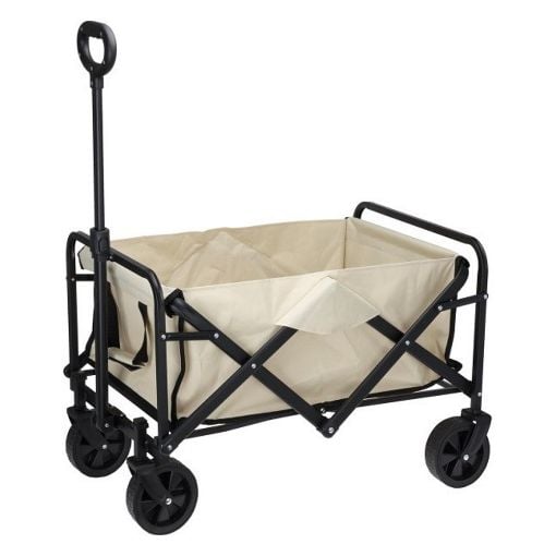 Εικόνα της Καρότσι Μεταφοράς Redcliffs 73 x 51 x 48 cm Black/Beige LE9000010