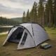 Εικόνα της Σκηνή Redcliffs Igloo 3 Ατόμων 300x190x125 cm Γκρι X92000650