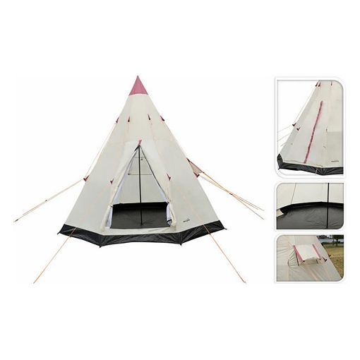 Εικόνα της Σκηνή Redcliffs Teepee Τριγωνική 3 Ατόμων 250x250x240 cm Μπεζ X92000470