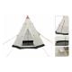 Εικόνα της Σκηνή Redcliffs Teepee Τριγωνική 3 Ατόμων 250x250x240 cm Μπεζ X92000470
