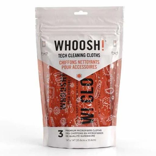 Εικόνα της Πανί Καθαρισμού για Οθόνες Whoosh! Tech Cleaning Cloths 3τμχ 1FGCL3COM