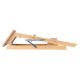 Εικόνα της Σκαλοσκαμπό Estia Bamboo Essentials με 3 Σκαλιά 43.5x50x63.5 cm Απόχρωση Ξύλου 04-34405