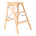Εικόνα της Σκαλοσκαμπό Estia Bamboo Essentials με 3 Σκαλιά 43.5x50x63.5 cm Απόχρωση Ξύλου 04-34405