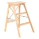 Εικόνα της Σκαλοσκαμπό Estia Bamboo Essentials με 3 Σκαλιά 43.5x50x63.5 cm Απόχρωση Ξύλου 04-34405
