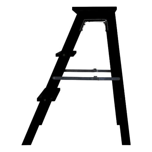 Εικόνα της Σκαλοσκαμπό Estia Bamboo Essentials με 3 Σκαλιά 43.5x50x63.5 cm Μαύρο 04-34412