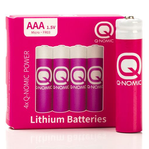 Εικόνα της Μπαταρίες Λιθίου Q-Nomic AAA 1.5V 4τμχ AQN00015