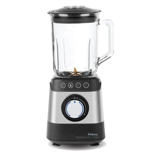 Εικόνα της Μπλέντερ Primo Titanium Pro 1500 1.8lt 1500W Black/Inox PRBL-40502