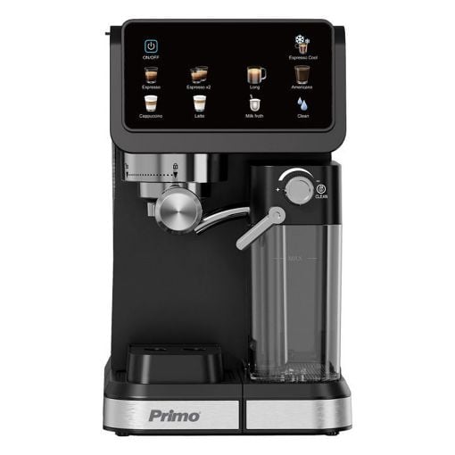 Εικόνα της Μηχανή Espresso Primo 3in1 Hot & Cold Touch Screen 20bar 1350W Black/Inox PRΕΜ-40570