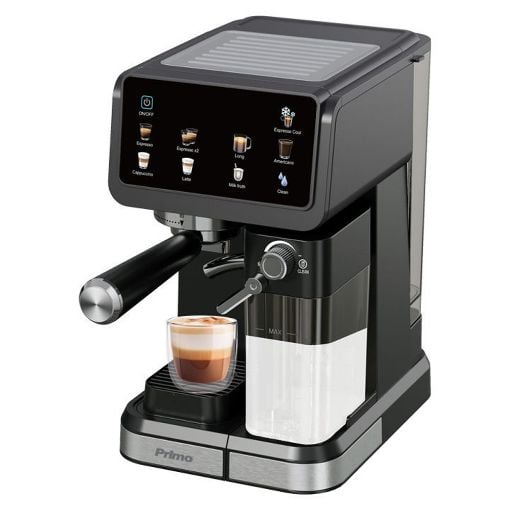 Εικόνα της Μηχανή Espresso Primo 3in1 Hot & Cold Touch Screen 20bar 1350W Black/Inox PRΕΜ-40570
