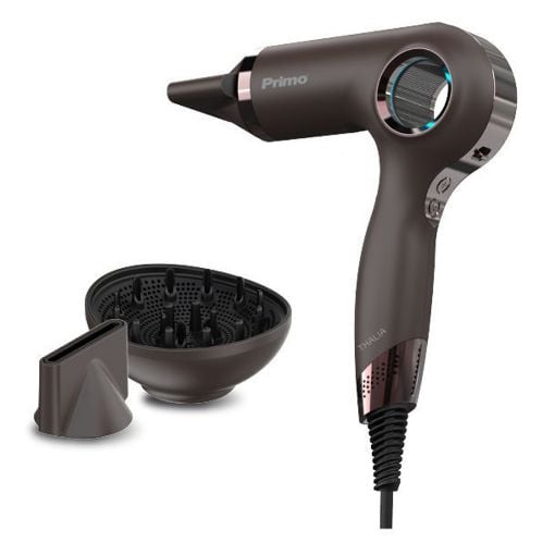 Εικόνα της Πιστολάκι Μαλλιών Primo με Φυσούνα 1800W Chocolate PRHD-40534