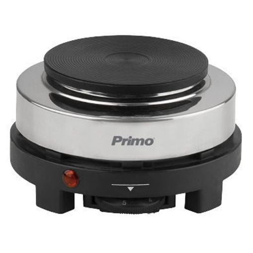 Εικόνα της Μονή Επιτραπέζια Εστία Εμαγιέ Primo 10 cm 500W Μαύρη/Inox PRHP-40540