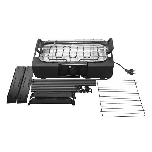 Εικόνα της Ηλεκτρική Ψησταριά HomeVero 2000W Black HV-EBBQ2000