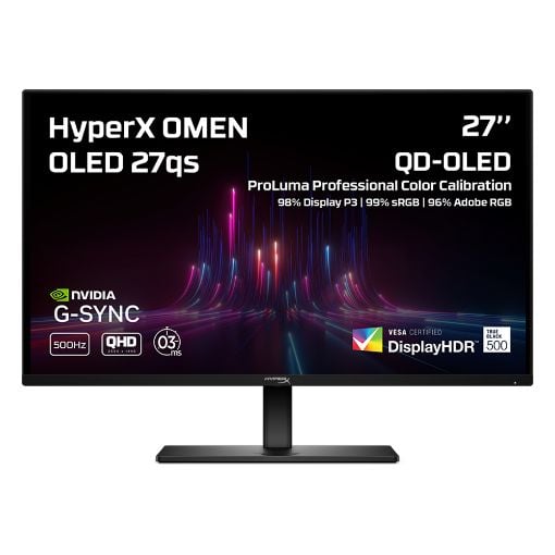 Εικόνα της Οθόνη HyperX Omen 27qs QD-OLED QHD 500Hz HDR BY8Z1E9