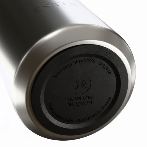 Εικόνα της Μπουκάλι Θερμός Estia Flow Save The Aegean 500ml Brushed 01-41984