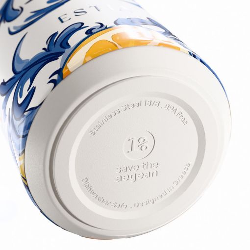 Εικόνα της Μπουκάλι Θερμός Estia Flow Save The Aegean 500ml Amalfi Coast 01-42004