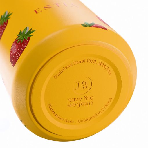 Εικόνα της Μπουκάλι Θερμός Estia Flow Save The Aegean 500ml Berry Bright 01-42042