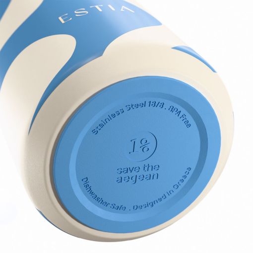 Εικόνα της Μπουκάλι Θερμός Estia Flow Save The Aegean 500ml Ocean Waves 01-42141