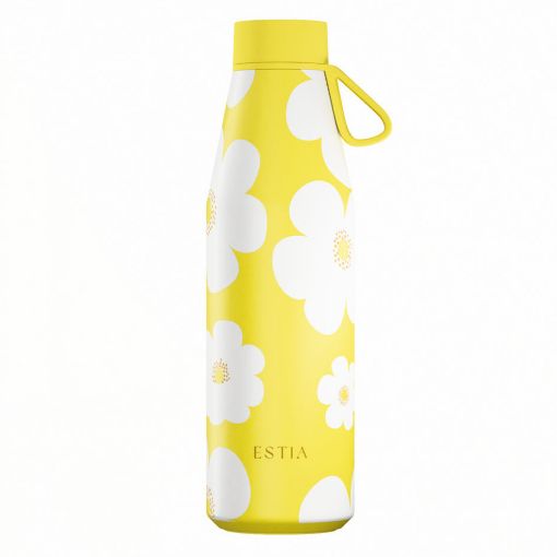 Εικόνα της Μπουκάλι Θερμός Estia Flow Save The Aegean 500ml Yellow Daisy 01-42196