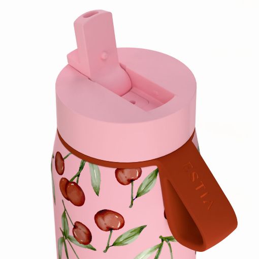 Εικόνα της Μπουκάλι Θερμός Estia Pulse Save The Aegean 500ml Cherry Rose 01-42431