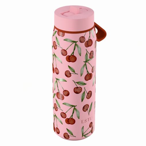 Εικόνα της Μπουκάλι Θερμός Estia Pulse Save The Aegean 500ml Cherry Rose 01-42431