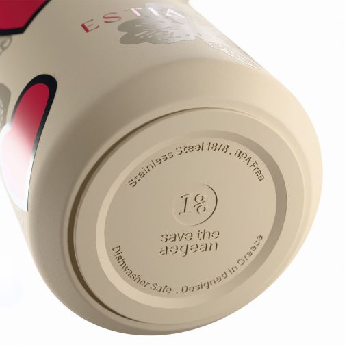 Εικόνα της Μπουκάλι Θερμός Estia Pulse Save The Aegean 500ml Tender Lace 01-42479