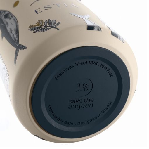 Εικόνα της Μπουκάλι Θερμός Estia Pulse Save The Aegean 500ml Salt Life 01-42585