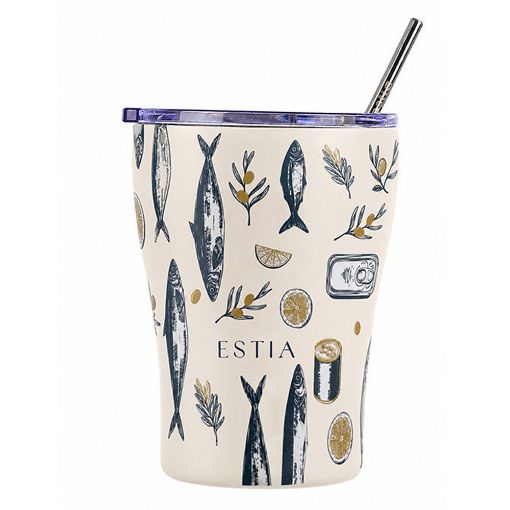 Εικόνα της Ποτήρι Θερμός Estia Coffee Mug Save The Aegean 350ml Salt Life 01-48976