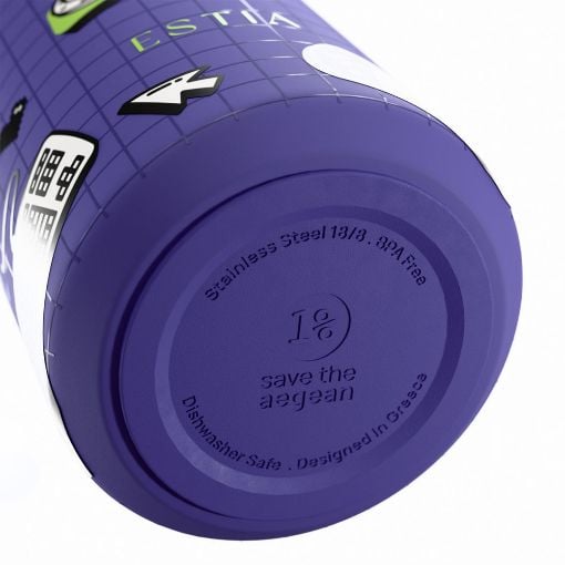 Εικόνα της Μπουκάλι Θερμός Estia Flow Save The Aegean 500ml Game Over 01-47900
