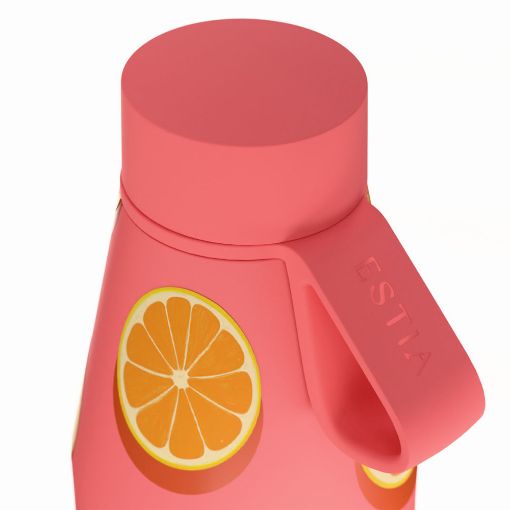 Εικόνα της Μπουκάλι Θερμός Estia Flow Save The Aegean 500ml Orange Pop 01-42165