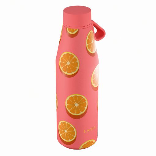 Εικόνα της Μπουκάλι Θερμός Estia Flow Save The Aegean 500ml Orange Pop 01-42165
