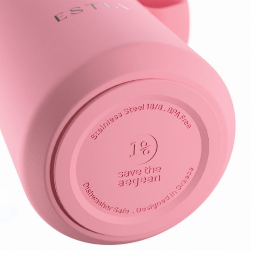 Εικόνα της Ποτήρι Θερμός Estia Pulse Save The Aegean 360ml Rose 01-42721