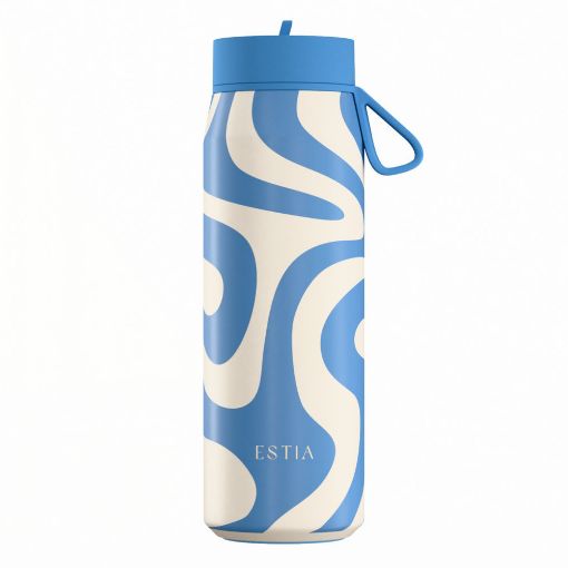 Εικόνα της Μπουκάλι Θερμός Estia Pulse Save The Aegean 500ml Ocean Waves 01-42608