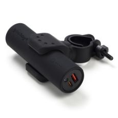 Εικόνα της Powerbank Ποδηλάτου Goobay με USB-A / USB-C & Φακό 5.000mAh Black 60656