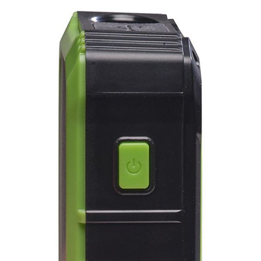 Εικόνα της Ηλιακό PowerBank Denver 10000mAh 2x USB-A & 1x USB-C με Φακό και Δυναμό IP65 10W Black/Green PSO-10012
