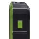 Εικόνα της Ηλιακό PowerBank Denver 10000mAh 2x USB-A & 1x USB-C με Φακό και Δυναμό IP65 10W Black/Green PSO-10012