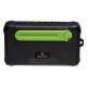 Εικόνα της Ηλιακό PowerBank Denver 10000mAh 2x USB-A & 1x USB-C με Φακό και Δυναμό IP65 10W Black/Green PSO-10012