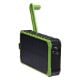 Εικόνα της Ηλιακό PowerBank Denver 10000mAh 2x USB-A & 1x USB-C με Φακό και Δυναμό IP65 10W Black/Green PSO-10012