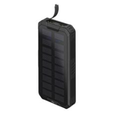 Εικόνα της Ηλιακό PowerBank Goobay 20.000mAh 2x USB-A & 1x USB-C 18W Black 53934