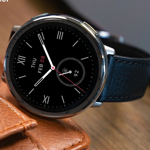 Εικόνα της Smartwatch Amazfit Active 2 Premium Black Leather W2433EU1N