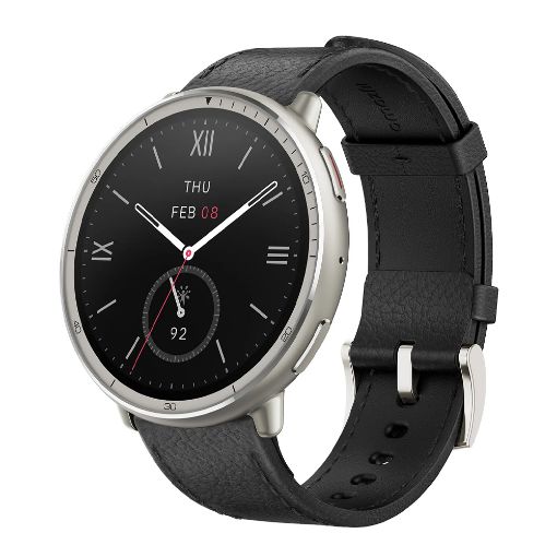 Εικόνα της Smartwatch Amazfit Active 2 Premium Black Leather W2433EU1N