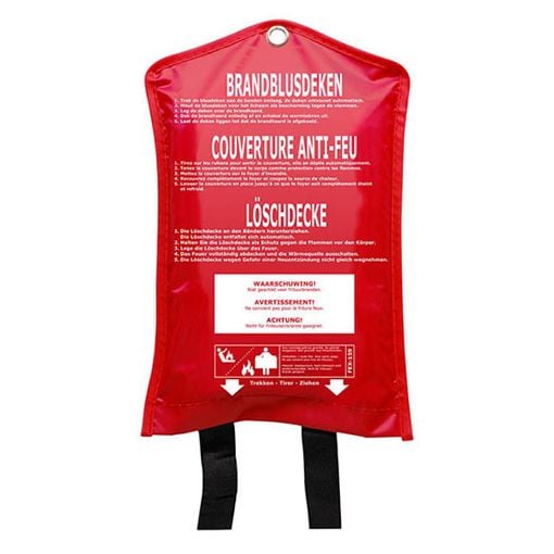 Εικόνα της Κουβέρτα Πυρόσβεσης Smartwares 1.6 x 1.8 m Red FEX-15900