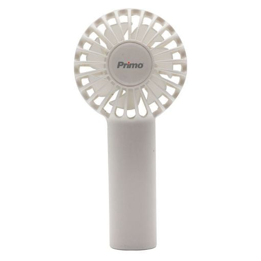 Εικόνα της Ανεμιστήρας Χειρός Primo 6cm 0.36W White PRMF-80689