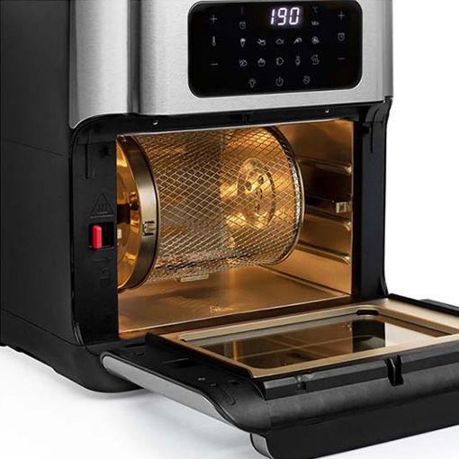 Εικόνα της Φριτέζα Αέρος - Φουρνάκι Princess 183314 10lt 1500W με 10 Προρυθμισμένα Προγράμματα Black/Silver 01.183314.01.750