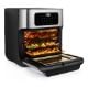 Εικόνα της Φριτέζα Αέρος - Φουρνάκι Princess 183314 10lt 1500W με 10 Προρυθμισμένα Προγράμματα Black/Silver 01.183314.01.750